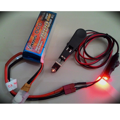 GR Glow Clip for Lipo